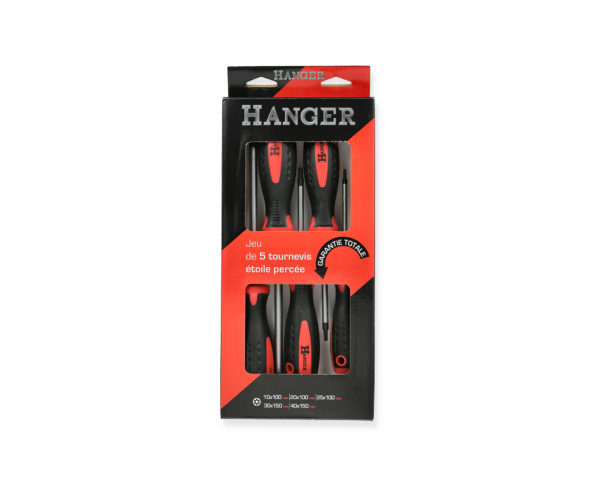 Jeu de 5 tournevis étoile percée TTX HANGER 131091 – Image 12