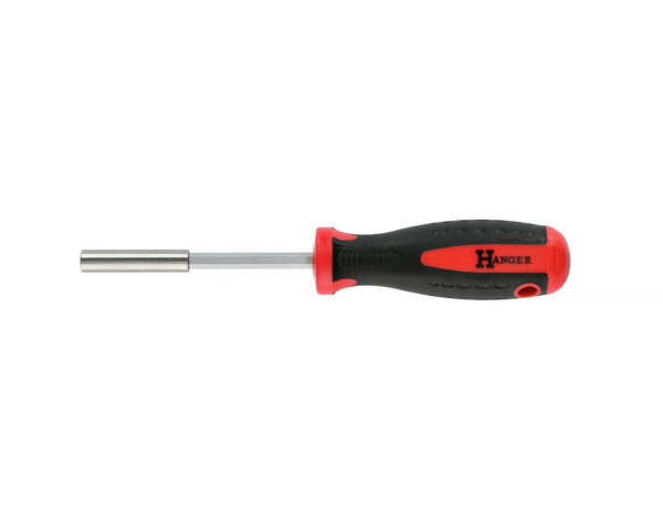 Tournevis porte embouts magnétique 1/4'' 210 mm HANGER 131070