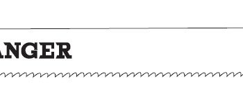 Pack de 5 lames de scie sauteuse TLM11021Bi pour métal 110 mm HANGER 150213