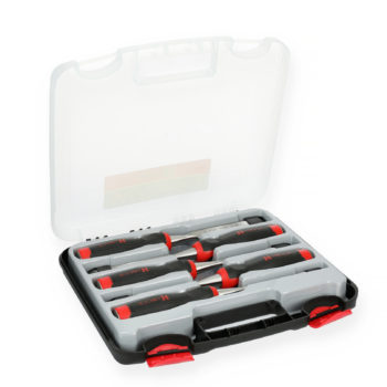 Coffret de 5 ciseaux à bois SPRO à frapper 6 - 10 - 15 - 20 - 25 mm HANGER 110491