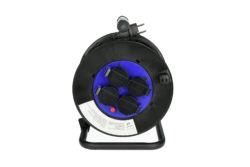 Enrouleur électrique 25 m H05RR-F 3G 1,5 mm² HANGER 600004