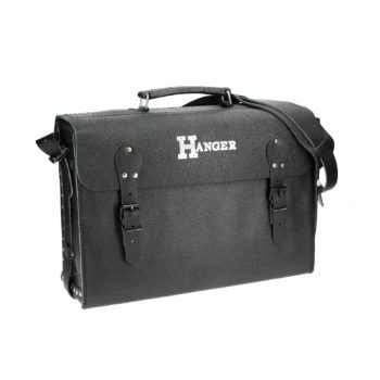 SAC CUIR NOIR PLATEAU P/OUTIL