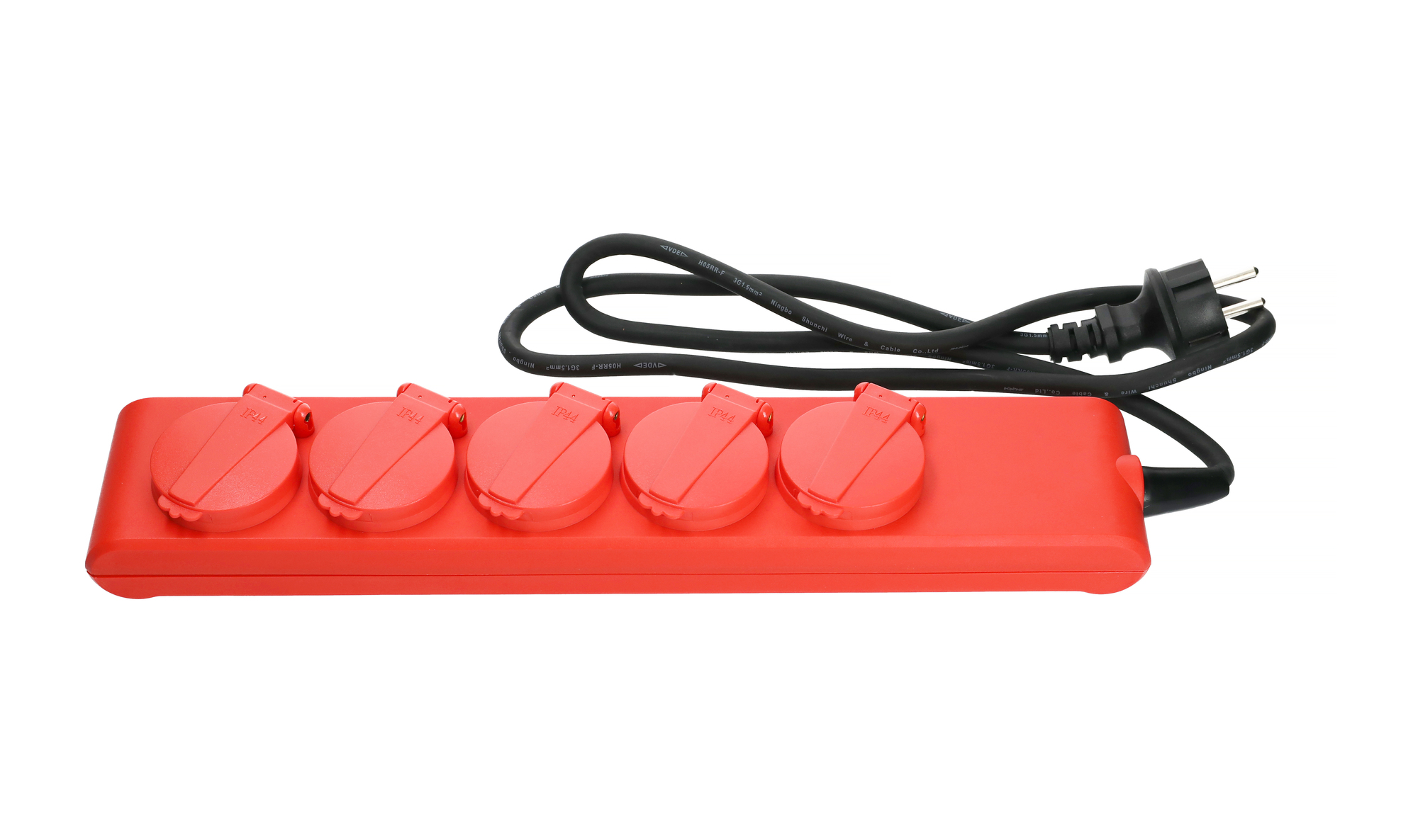 Bloc multiprises étanche 5X2P+T HANGER 200008