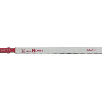 Pack de 5 lames de scie sauteuse TLM11021 pour métal 110 mm HANGER 150208