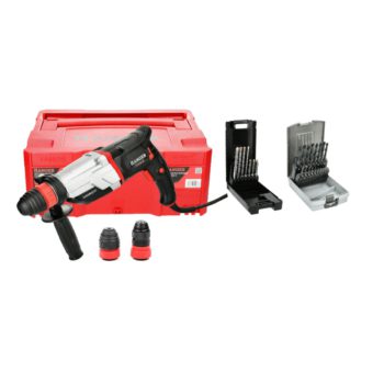 Perforateur 830W + 7 forets béton et 19 forets HSS Hanger