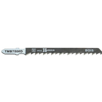 Pack de 5 lames de scie sauteuse TMB7506D pour bois 75 mm HANGER 150223