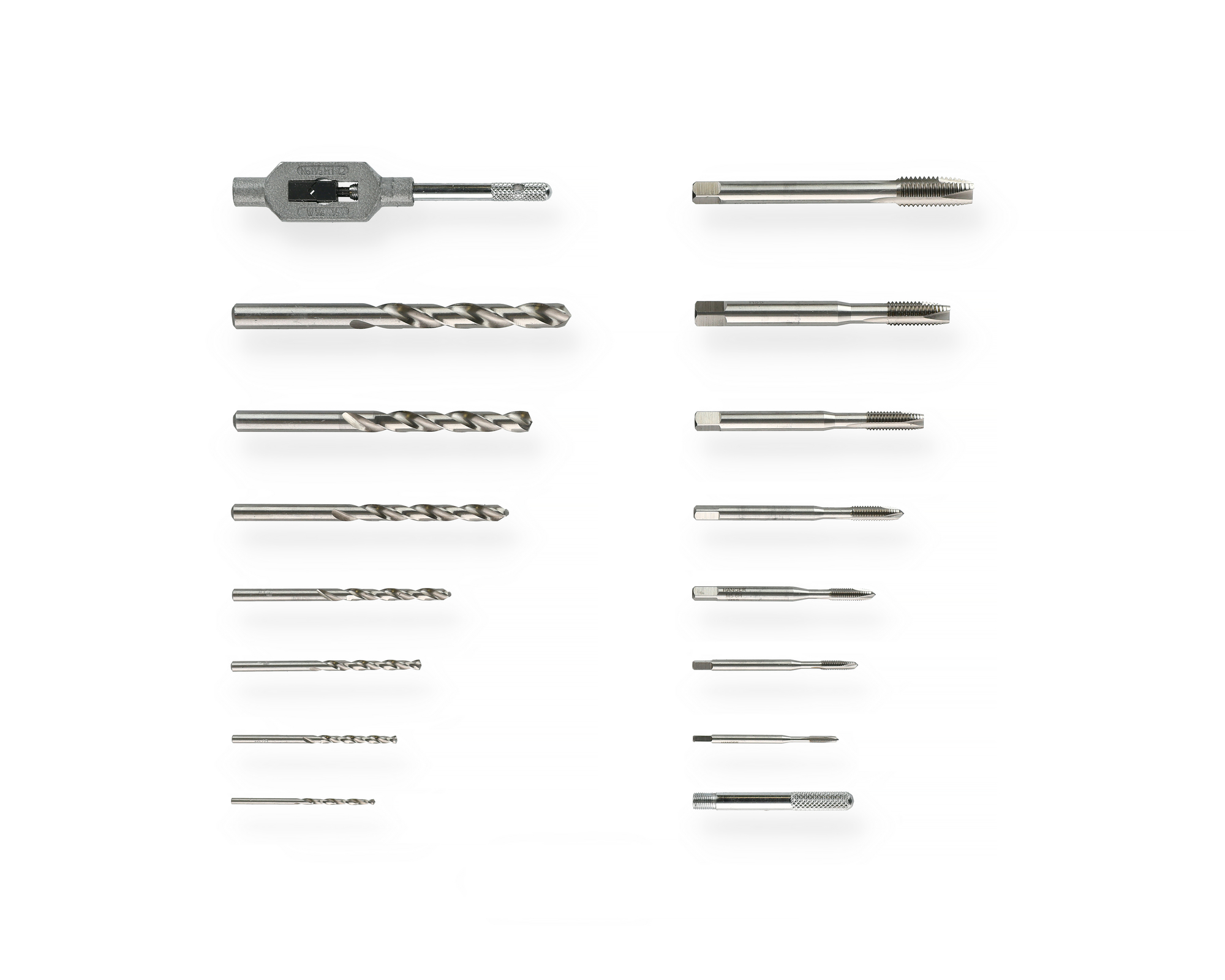 Coffret de 15 tarauds MACHINE GUN HANGER 155897