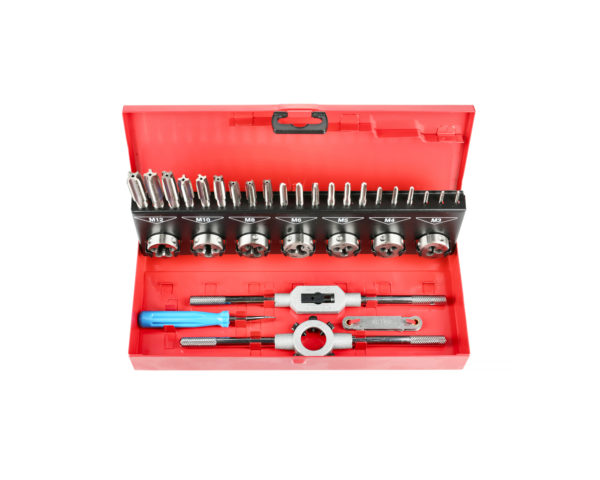 Coffret de 32 tarauds à mains et filières HANGER 155899 – Image 3