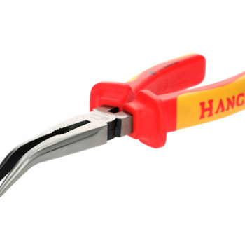 Pince à bec demi-rond coudés à 40° isolée 1000 V 200 mm HANGER 231025