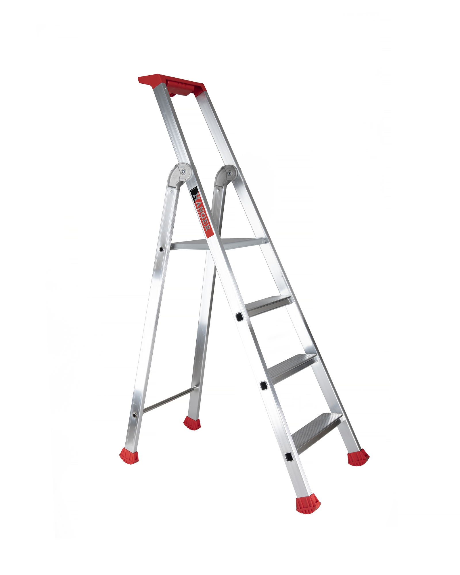 Escabeau aluminium 'MaxiBat' 4 marches HANGER 100201 – Image 3