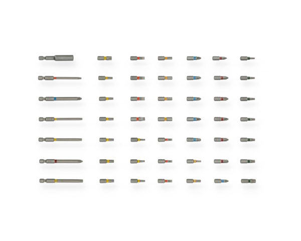 Coffret d'embouts 49 pièces HANGER 250009 – Image 2