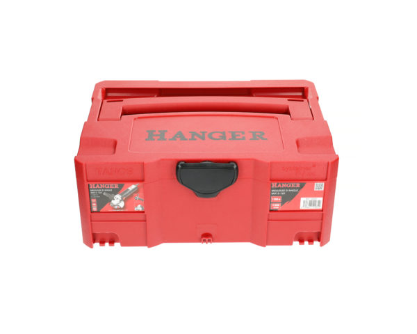 Meuleuse d'angle 1250 W MH13-125 + coffret HANGBOX HANGER – Image 13
