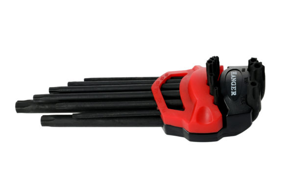Jeu de 9 clés mâles étoile percée noires HANGER 250117 – Image 3