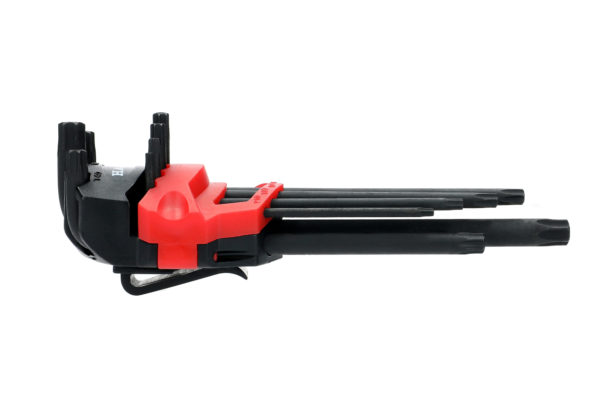 Jeu de 9 clés mâles étoile percée noires HANGER 250117 – Image 4