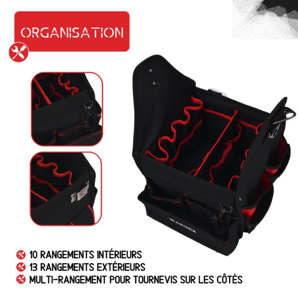Sacoche à outils de technicien 9 L - HANGER - 510111 – Image 16