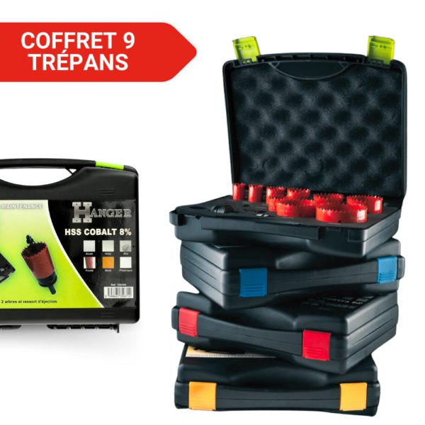 Coffret de 9 trépans pour maintenance HANGER 150498 – Image 7