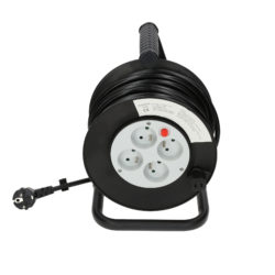 Enrouleur électrique 25 m H05VV-F 3G 1,5 mm2 HANGER 600002