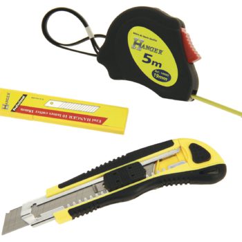 Lot mètre ABS + cutter bi-matière Hanger 140002