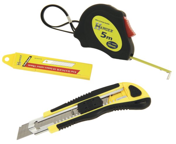 Lot mètre ABS + cutter bi-matière Hanger 140002