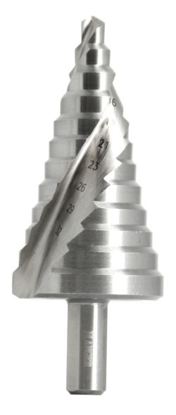 Fraise étagée à goujure hélicoïdale HSS 4 à 20 mm HANGER 153420