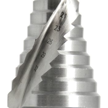 Fraise étagée à goujure hélicoïdale HSS 4 à 12 mm HANGER 153412
