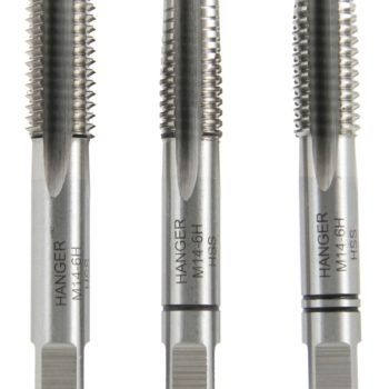 Jeu de 3 tarauds à main M3 x 50 HANGER 155810