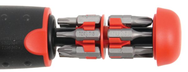 Tournevis porte-embouts Ratcheting MEGAPRO 235 mm HANGER 130005 – Image 2