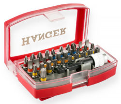 Coffret embouts couleurs Hanger 32 pièces