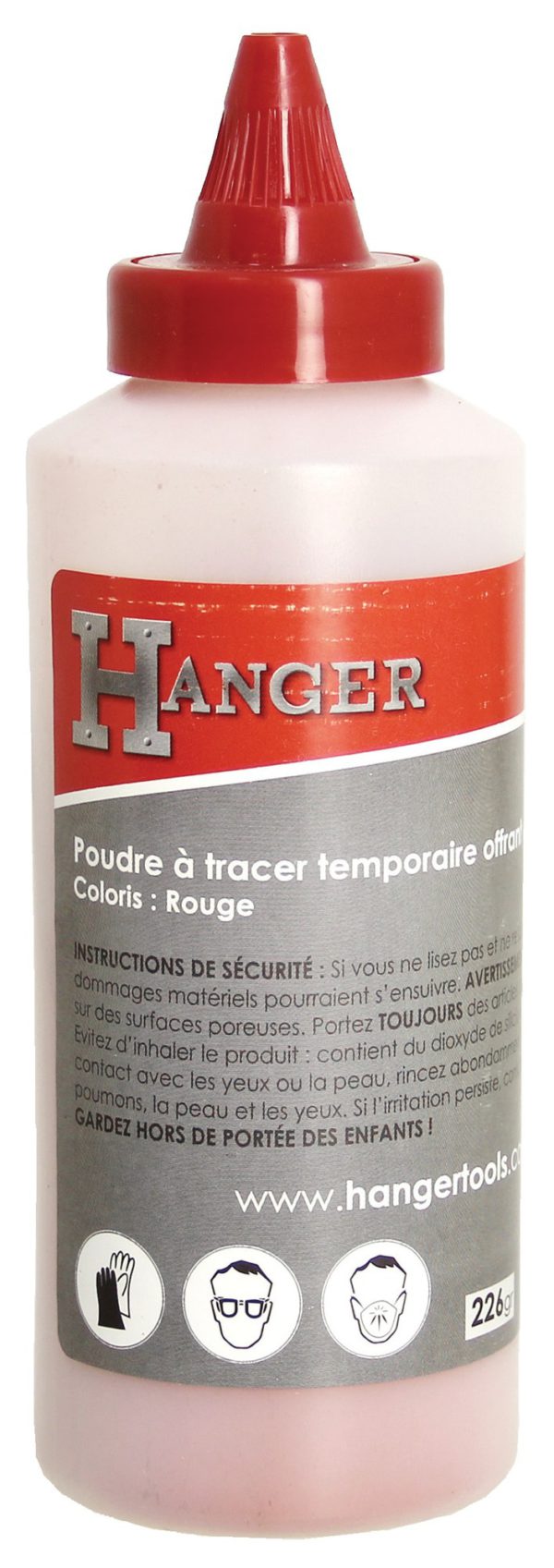 Poudre à tracer bleue 224 g HANGER 100079 – Image 4