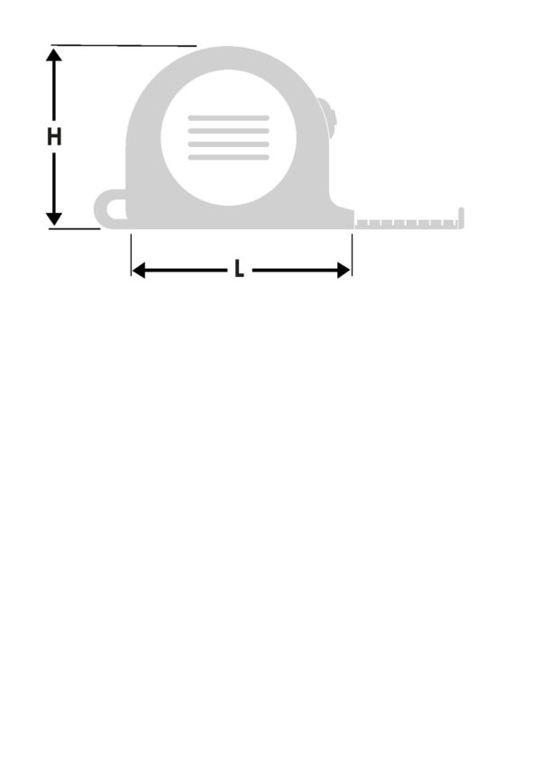 Mètre ruban 3m x 16mm 'Red Tape' HANGER 100021 – Image 13