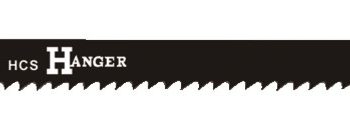 Pack de 5 lames de scie sauteuse TLB10009 pour bois 100 mm HANGER 150224